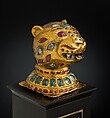 Finial from the Throne of Tipu Sultan, Gold; inlaid with diamonds, rubies, and emeralds; lac core